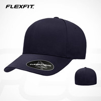 FLEXFIT DELTA180硬顶棒球帽帽子男大头围全封防晒鸭舌帽子女潮牌 2XL 藏青色(全封闭)