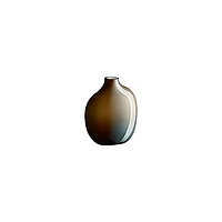 KINTO 室内装饰用品玻璃花瓶90*60*110mm棕色 26054