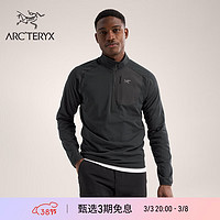 ARC'TERYX 始祖鸟 ARC’TERYX始祖鸟DELTA1/2ZIP保暖男子抓绒衫Black/黑色XL