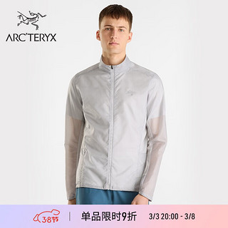 ARC'TERYX 始祖鸟 ARC’TERYX始祖鸟 NORVAN WINDSHELL  轻量 男子 防风夹克 Solitude/隐秘灰 L