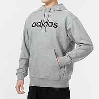 adidas 阿迪达斯 男子LOGO运动休闲连帽套头衫卫衣JF3321
 A/M