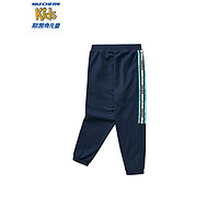 Skechers/斯凯奇时尚男女童针织长裤L124K051 藏青色/002Z 140cm