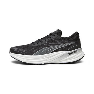 彪马（PUMA）Magnify NITRO 2 男子长距离跑步鞋减震透气轻便运动鞋 PUMA Black-PUMA White-PUM 42