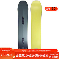 DECATHLON 迪卡侬 滑雪板单板成人全能Serenity500滑雪装备WEDZE6 男士黑色 163cm