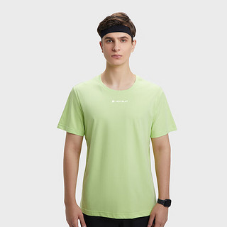 HOTSUIT后秀运动科技T恤男女款2024夏季吸湿速干休闲短袖 卡其绿 S
