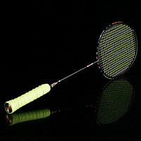 战羽 ZHAN-YU羽毛球拍全碳素 超碳系列初中级进阶4u羽毛球拍 绿色（单拍）