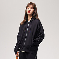 OUTDOOR PRODUCTS 新款女士休闲运动百搭连帽开衫卫衣 OFWY2032036 黑色 M