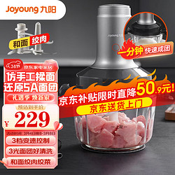 Joyoung 九阳 绞肉机和面机一体机 辅食机 电动绞馅机家用 碎肉机  LA906