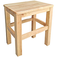 纳仕德 DMQ0300 小木凳实木方凳原木小板凳 大肥凳长方形40