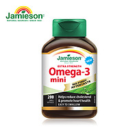 Jamieson 健美生 深海鱼油软胶囊omega3鱼肝油欧米伽3