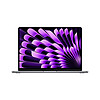 Apple 苹果 MacBook Air 2024款 13.6英寸 轻薄本 深空灰色（M3 8+8核、核芯显卡、8GB、256GB SSD、2560*1664、LED、60Hz、MRXN3CH/A）