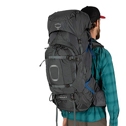 OSPREY Aether Plus 70L 男士 背包 日食灰色 L/XL