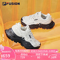 FILA FUSION 斐乐潮牌BIANCO女鞋厚底鞋夏季运动鞋休闲鞋