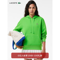 法国拉科斯特 LACOSTE女装24春季时尚纯色个性连帽卫衣SF8346 IXU/绿色 36 S/160