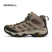 MERRELL 邁樂 戶外經典徒步鞋男女款MOAB3 GTX中幫透氣防水耐磨防滑登山鞋 J035787灰深蘭（男款） 42