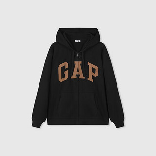 Gap 盖璞 24年新款LOGO美式拉链卫衣