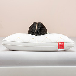 杜威卡夫 南极人 包邮南极人枕头护颈椎枕助睡眠酒店家用男女水洗单人刺绣枕芯1件装