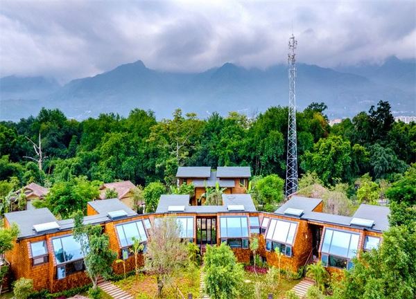 云南花腰傣开元森泊度假酒店 森泊木屋大/双床房1晚套餐(含双早 水