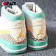  AIR JORDAN Cspace P4 Air Jordan Legacy 312AJ312白绿高帮篮球鞋FV3625-181　