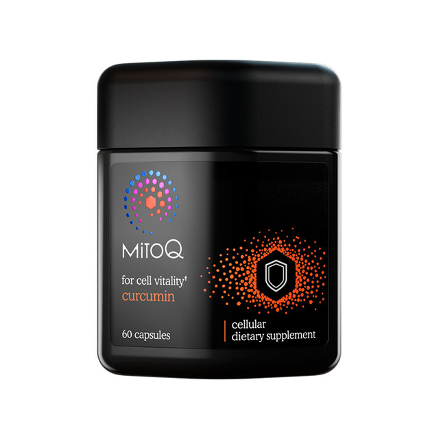Mitoq 进口姜黄素胶囊60粒防御力自护力免疫熬夜解酒醒酒q10正品