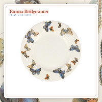 EMMA BRIDGEWATER 盘子菜盘家用陶瓷餐具高级感蓝蝴蝶8.5英寸餐盘