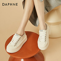 DAPHNE 达芙妮 百搭休闲鞋女春秋2024新款老爹鞋时尚厚底单鞋松糕运动鞋