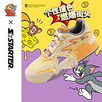 STARTER 猫和老鼠联名奶酪鞋2023新款VOL音浪鞋厚底运动休闲板鞋 彩色CL01 40
