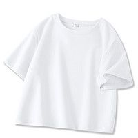 Baleno 班尼路 短袖T恤女  慵懒风短款纯棉上装   2024年新款