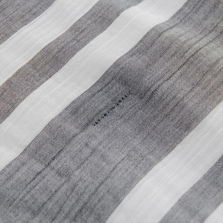 MUJI 棉二重纱薄被 被子春季被 被芯 双层纱织 灰色 加大双人用220*240cm