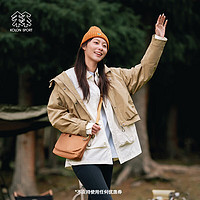 KOLON SPORT/可隆防风夹克 女子户外休闲防泼水露营徒步外套【OBLI-K系列】 LKJK4ST726-