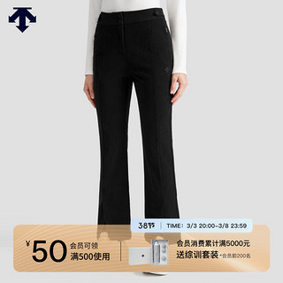 DESCENTE迪桑特 WOMEN’S SKI系列女士针织运动长裤 BK-BLACK S (160/62A)