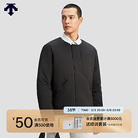 DESCENTE迪桑特DUALIS系列都市通勤男士羽绒服春季 BK-BLACK L(175/96A)