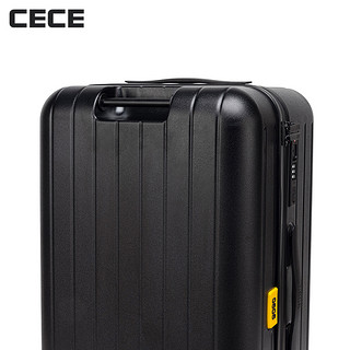 CECE多功能PC智能充电行李箱密码旅行箱大容量拉杆箱28寸男女皮箱