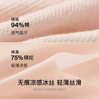 ubras24年无痕隐形防滑超浅口船袜透气抗菌袜子女防掉跟（3双装） 浅口气垫-黑+椰青灰+奶油杏 均码
