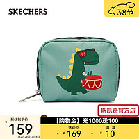 斯凯奇（Skechers）酷感十足的小恐龙印花手拿包L323U138 T339花与小恐龙/03TG 均码