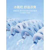 红豆牛仔裤【冰氧吧】凉感牛仔裤子2024春夏水洗磨白修身直筒长裤 B5古典蓝 38