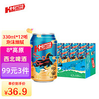 HuangHe 黄河啤酒 印象啤酒 330ml*12听