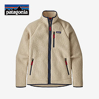 巴塔哥尼亚（Patagonia） Retro Pile Jacket 男复古保暖抓绒衣22801秋冬  ELKH XS