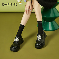 DAPHNE 达芙妮 夏季时尚休闲小皮鞋