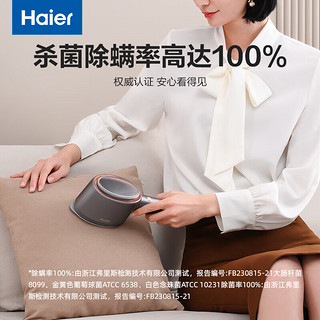 海尔（haier）挂烫机 手持电熨斗家用差旅便携挂烫机大爆炸蒸汽除菌除皱速烫定型熨烫机HY-YM1208S