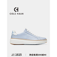 COLE HAAN 歌涵 colehaan/歌涵 女士高尔夫鞋 24年春季休闲鞋运动鞋板鞋女W30385 水蓝色-W30385 38