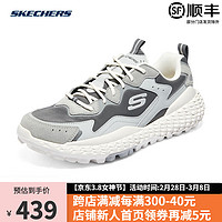 Skechers斯凯奇男鞋24运动鞋减震防滑跑步鞋慢跑舒适透气休闲鞋894280 894280-GRY 43