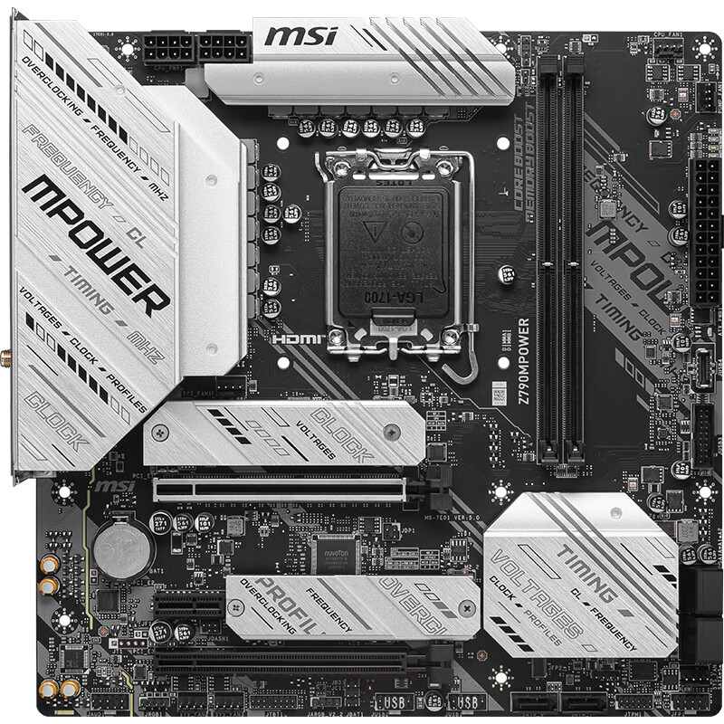 MSI 微星 Z790 MPOWER M-ATX主板（INTEL LGA1700、Z790）