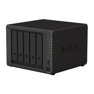 群晖（Synology）DS1522+ 五盘位 支持万兆扩展 nas私有云主机网络存储器企业家庭用存储盘5盘位局域网共享硬盘盒 DS1522+标配 单机器不含硬盘