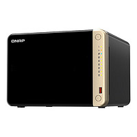 QNAP 威联通 TS-664 NAS存储 黑色（N5105、4GB）