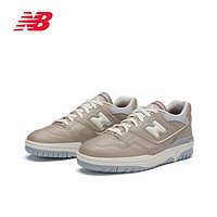 new balance NB官方奥莱 男女鞋春季摩卡色复古篮球板鞋BB550