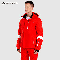 ALPINE PRO 阿尔派妮 男士户外单双板加厚保暖滑雪套装防风雪时尚专业防寒外套