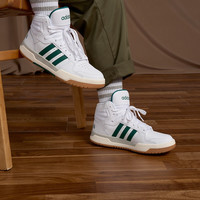 ENTRAP休闲中高帮板鞋少年感复古篮球鞋男子adidas阿迪达斯