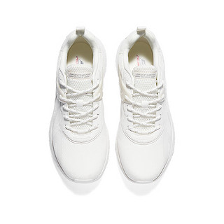 斯凯奇（Skechers）男士绑带休闲运动鞋轻质舒适118034 白色/W 44 