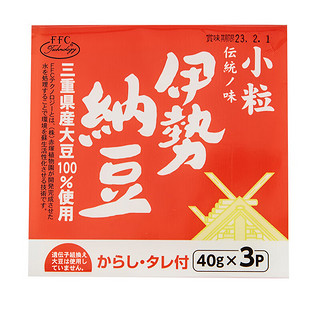 喜田村伊势纳豆132g（3盒）日本小粒纳豆即食下饭菜方便菜肴